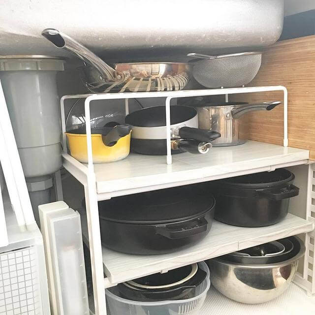 一直被忽視的水槽柜,竟可以收納這么多物品 一直被忽視的水槽柜,竟可以收納這么多物品