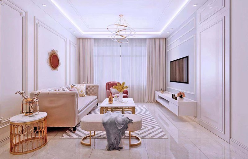 南國麗城101平現(xiàn)代輕奢