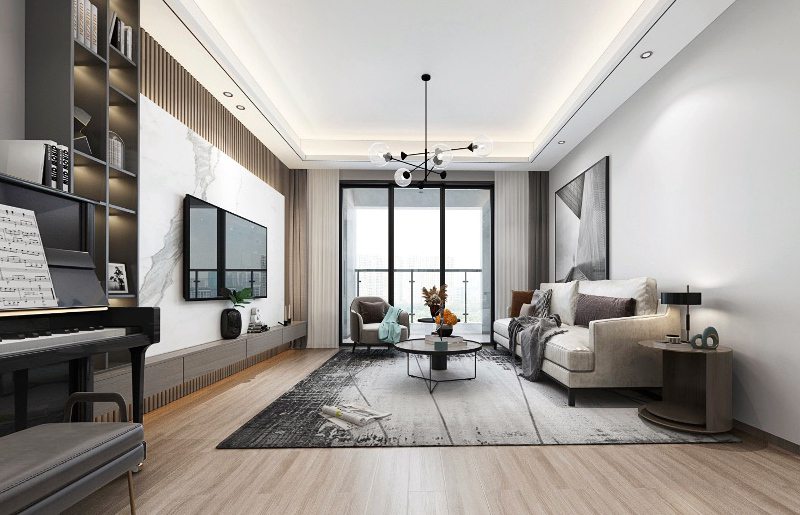 大族云峰100平現代輕奢