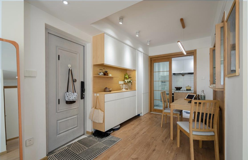 北歐極簡設計，二人簡單清爽的生活！