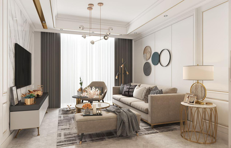 鴻榮源壹城中心裝修案例，再在施工中！