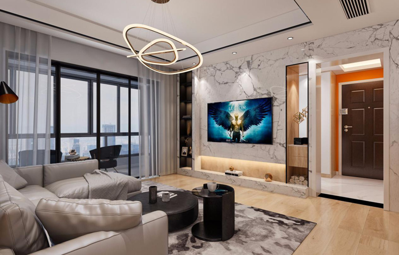 華潤城裝修案例,簡約風格拒絕花哨！