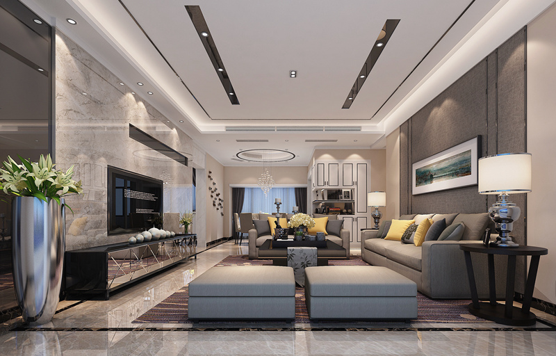 金眾云山棲140平現代輕奢