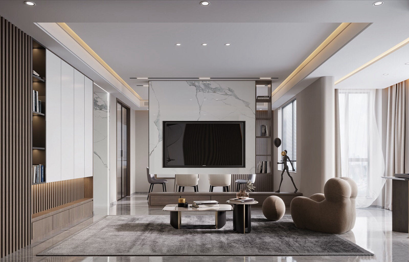 山語(yǔ)清暉176平現(xiàn)代簡(jiǎn)約