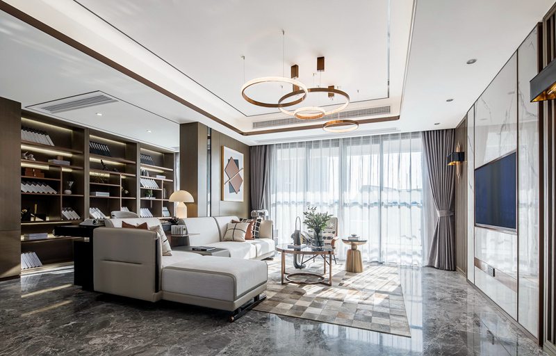 金地梅隴鎮146平新中式