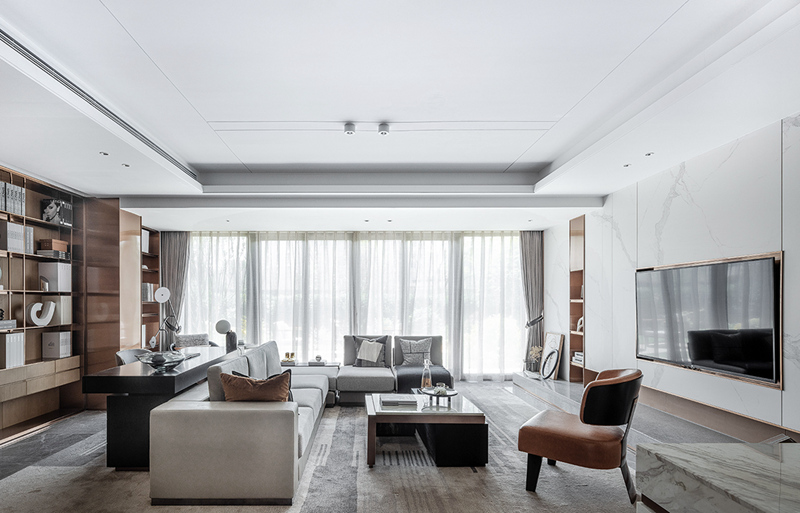 深業(yè)東城國際135平現(xiàn)代輕奢