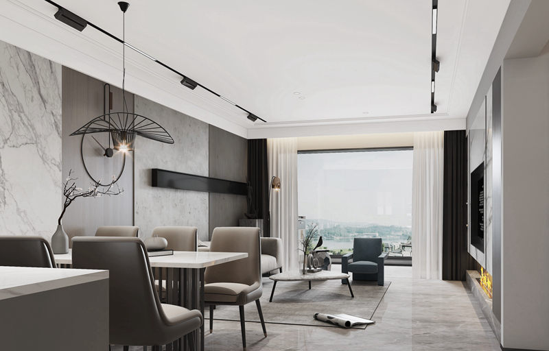 金色半山160平現代簡約