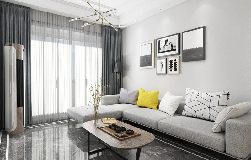 前城濱海花園87平現(xiàn)代簡(jiǎn)約