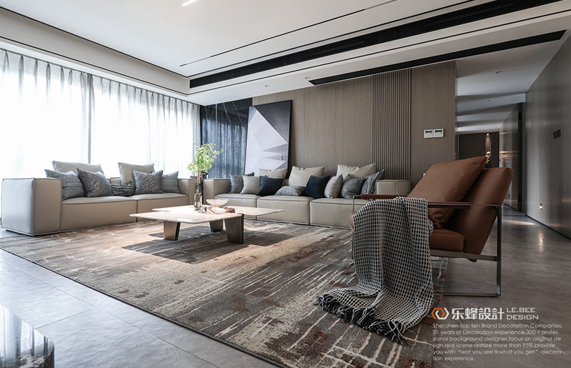 星河盛世208平現代風格