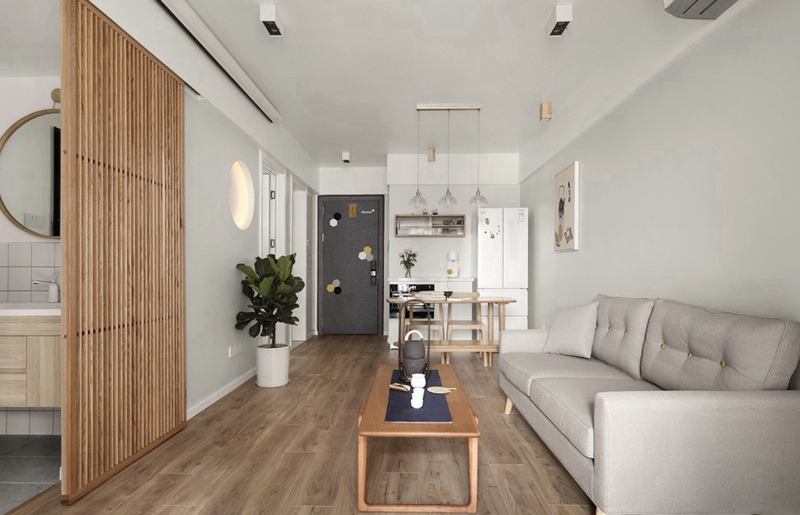 消除現代設計的單調感，賦予空間素凈的曖意！