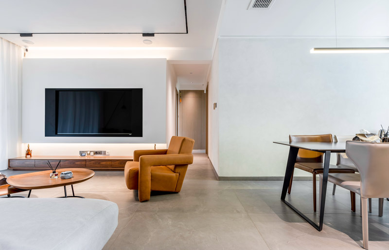 中森公園華府130平現(xiàn)代簡約風(fēng)格裝修