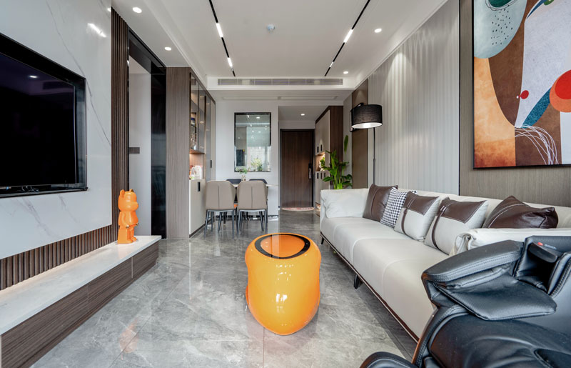 龍園大觀二期 82平 現代輕奢風格裝修