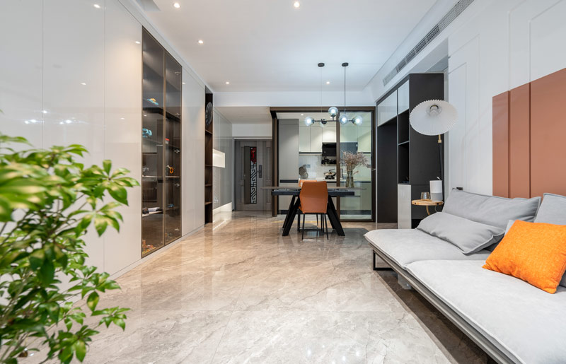 西海明珠花園96平ins風(fēng)極簡風(fēng)格裝修