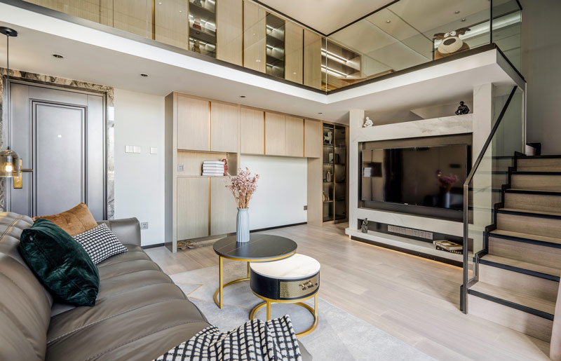 創世紀濱海花園120平 現代風格裝修