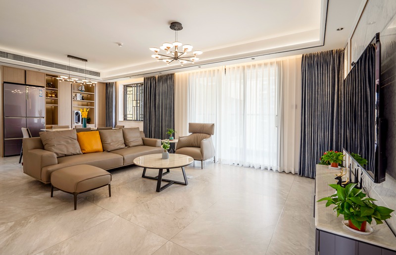 財富城130平現代風格