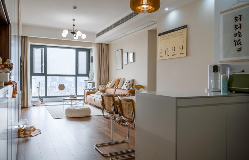 鴻榮源尚峻90㎡現代簡約