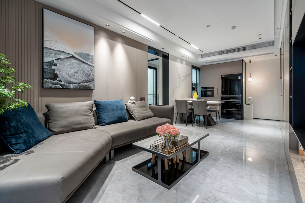 寶安·海納公館89m2現(xiàn)代風(fēng)格