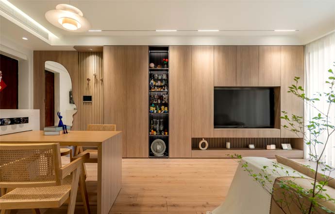 龍華·壹城中心璞譽府84m2侘寂奶油風，萬物生長