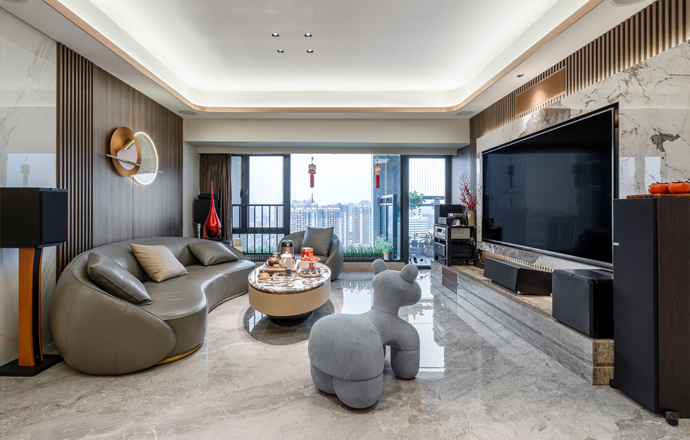 《闊境》-龍崗·銀信中心160m2現代輕奢，璀璨人生