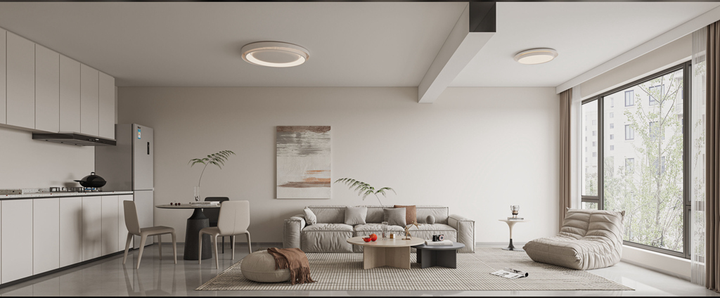 興園居96平現代風 簡單時尚