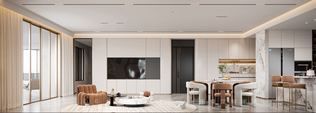 福田·巴登村，244㎡現代簡約風