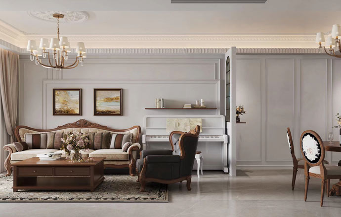 華富村103平美式風格