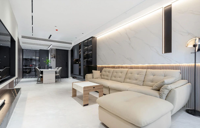 深圳·京基水貝|現(xiàn)代輕奢風，110實現(xiàn)150㎡的居住自由，狠狠羨慕了！