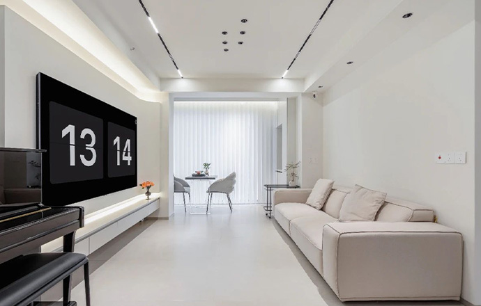 深圳·建信天宸-簡約風|5月裝修新潮流，暖洋洋的大白墻，太贊啦！