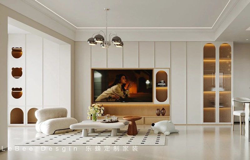 嘉御山95㎡奶油復式