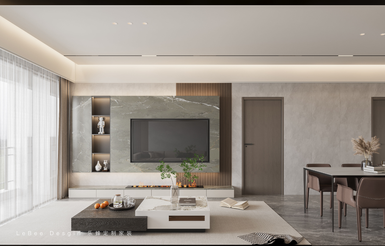 獨樹陽光里105㎡簡約風