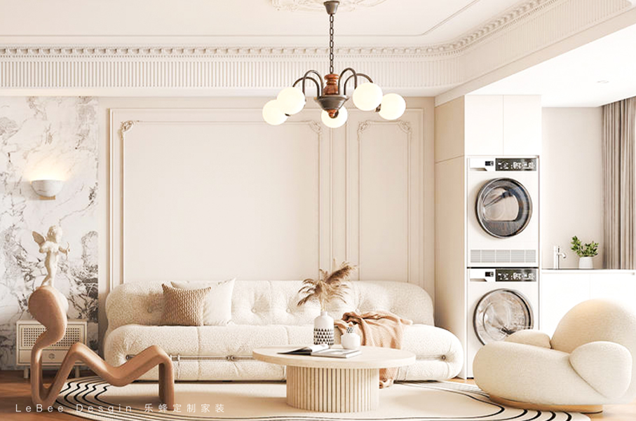 深圳.新天石廈名苑|復(fù)古和法式雙向奔赴，被業(yè)主夸審美太超前了！