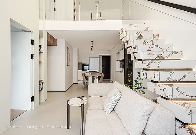 深圳·合正錦園通透感MAX！深圳150㎡挑高復式現代風，每一平米都是心動的理由