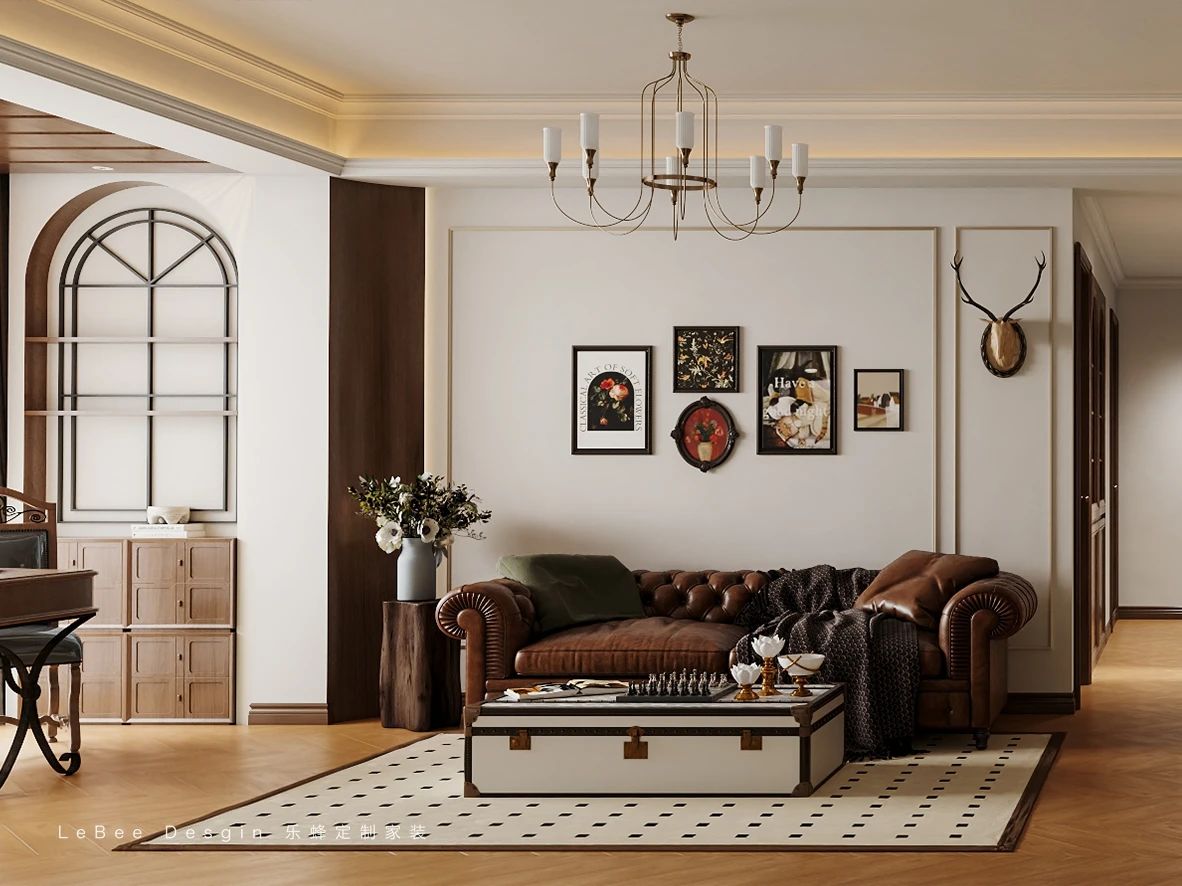 深圳·御龍天地106㎡美式中古，留住秋日的浪漫